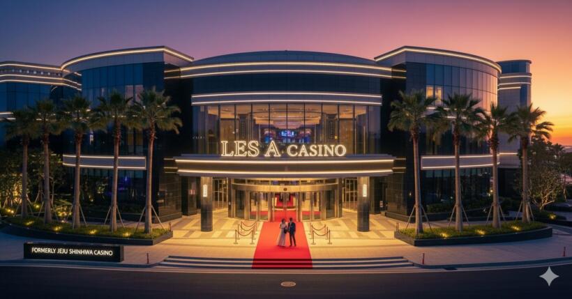 Jeju Shinhwa 카지노, ‘LES A Casino’로 리브랜딩
