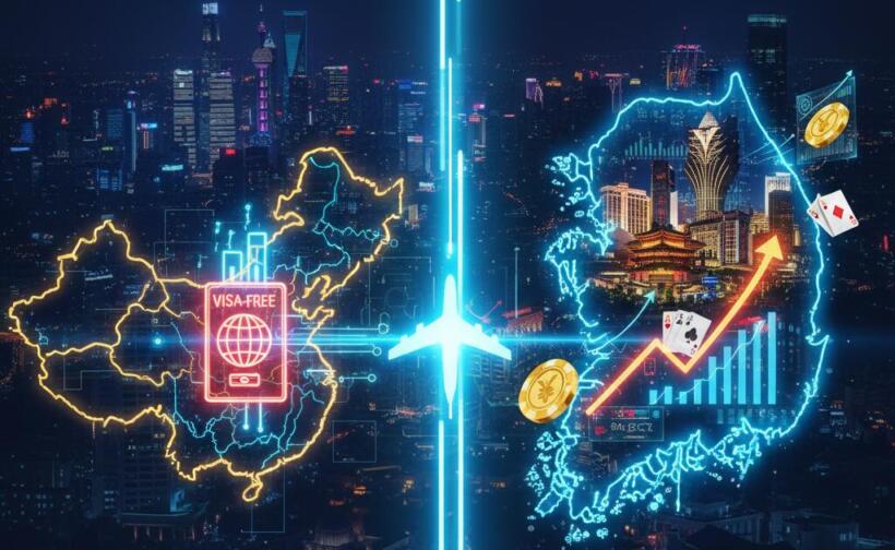 중국인 무비자 입국, 한국 카지노 산업 호황 견인